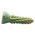 Criatuur Kokken Stegosaurus - gestekkelde siliconen dildo - 20cm (groen)