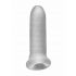 Fat Boy Micro Ribbed - Penismouw (15cm) - wit