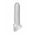 Fat Boy Micro Ribbed - penismantel (17cm) - melk wit