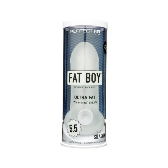 Fat Boy Tijger Original Ultra - penis sleeve (15cm) - melkachtig witte