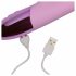 Loveline - Oplaadbare, konijnenoor-clitorisstimulator vibrator (roze)