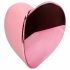 Loveline Tapping Heart - oplaadbare clitorisvibrator (roze)