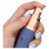 Loveline Travel - oplaadbare vibrator met glijmiddelhouder (pastelblauw)