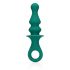 Loveline - Rechargeable, Beaded Anal Vibrator (Green) 