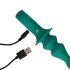 Loveline - Rechargeable, Beaded Anal Vibrator (Green) 