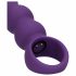 Loveline - oplaadbare, bolvormige anale vibrator (paars)