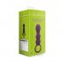 Loveline - oplaadbare, bolvormige anale vibrator (paars)