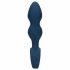 Loveline - anale dildo met handvatring - middelgroot (blauw)