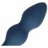 Loveline - anale dildo met handvatring - middelgroot (blauw)