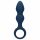 LoveLine - anale dildo met handvatring - groot (blauw)