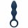 LoveLine - anale dildo met handvatring - groot (blauw)