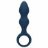 LoveLine - anale dildo met handvatring - groot (blauw)