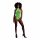 Auw! - fluorescerende bandjes body (neon groen) - XL-4XL