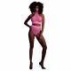 Ouch! - fluorescerend lingerie set (roze)