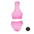 Ouch! - fluorescerend lingerie set (roze)