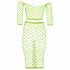 Ouch! - fluorescerende rok en top (neon groen)