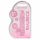 REALROCK - doorzichtige realistische dildo - roze (15cm)