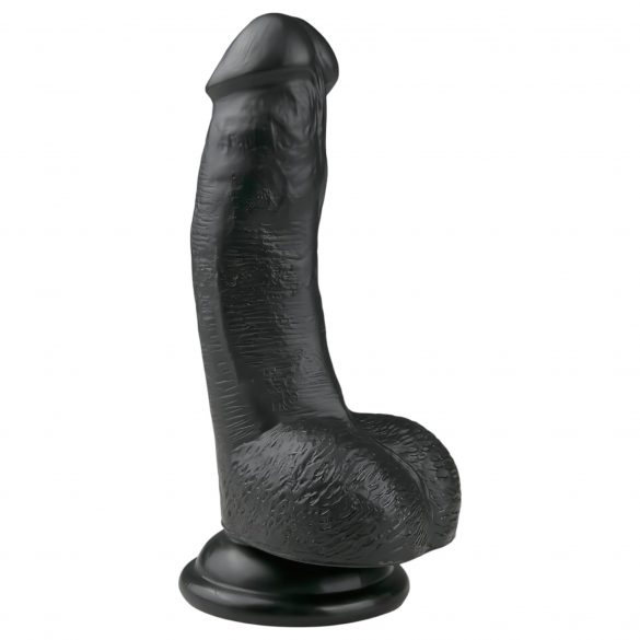 Easytoys - zuignap dildo (15cm) - zwart