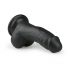 Easytoys - zuignap dildo (15cm) - zwart