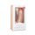 Easytoys - zuignap-dildo met ballen (20cm) - natuur