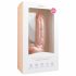 Easytoys - zuignap, met bal - dildo (22,5 cm) - huidskleur