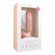 Easytoys - zuignap, met bal - dildo (22,5 cm) - huidskleur