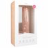 Easytoys - grote dildo met zuignap (29,5cm) - naturel