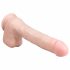 Easytoys - grote dildo met zuignap (29,5cm) - naturel