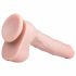 Easytoys - grote dildo met zuignap (29,5cm) - naturel