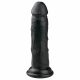 Easytoys - realistische dildo met zuignap (15,5 cm) - zwart