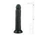 Easytoys - realistische dildo met zuignap (20,5cm) - zwart