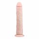 Easytoys - extra grote zuigvoet dildo (28,5cm) - naturel