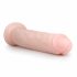 Easytoys - extra grote zuigvoet dildo (28,5cm) - naturel