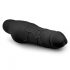 Easytoys Power Vibe - normale siliconen penis vibrator (zwart)