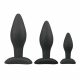 Easytoys Raket - anale dildo set - zwart (3-delig)