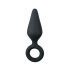 Easytoys Puntige Plug S - anale dildo (zwart) - klein