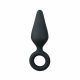 Easytoys Puntige Plug S - anale dildo (zwart) - klein