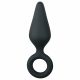 Easytoys Puntige Plug S - anale dildo (zwart) - klein