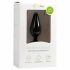 Easytoys Pointy Plug - anale dildo met trekring - medium (zwart)