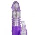 Easytoys Bunny - stotende en roterende vibrator (paars)