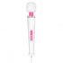 MyMagicWand - sterke massagetril (wit-roze)