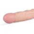 Realistische Fantasy Scott - levensechte dildo - 25cm (natuur)