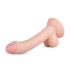 Real Fantasy Vince - dildo met balzak en voorhuid - 19,5 cm (natuurlijk)