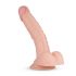 Realistische Fantasy Derek - dildo met balletjes - 22cm (natuurlijk)