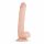 Echte Fantasie Elvin - levensechte dildo mét teelballen - 28cm (natuurlijk)