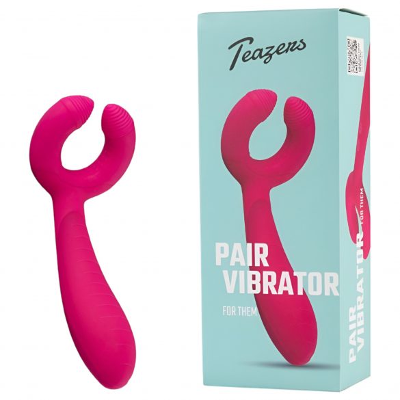 Easytoys Koppel - oplaadbare, waterdichte paar vibrator (roze)