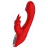 Rode Revolutie Artemis - vibrator met clitorisstimulator (rood)