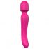 Vibes of Love Wand - oplaadbare, verwarmende, masserende vibrator (roze)