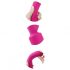 Vibes of Love Wand - oplaadbare, verwarmende, masserende vibrator (roze)