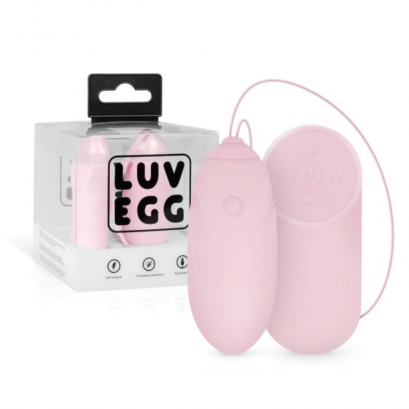 LUV EGG - oplaadbare, draadloze vibratie-ei (roze)